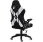 Grozāmais spēļu krēsls, Feyton, Kraken Chairs, melnbalts cena un informācija | Biroja krēsli | 220.lv