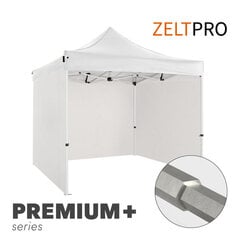 Tirdzniecības telts Zeltpro Premium+, 3x3m, balta cena un informācija | Teltis | 220.lv