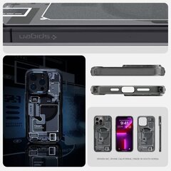 Spigen Ultra Hybrid MAG iPhone 15 Pro Max 6,7" Magsafe frost black ACS06581 цена и информация | Чехлы для телефонов | 220.lv