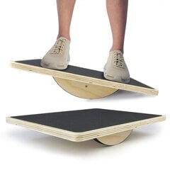 Деревянная балансировочная платформа BALANCE BOARD цена и информация | Балансировочные подушки | 220.lv