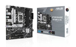 ASUS Prime B760M-A D4-CSM цена и информация | Материнские платы	 | 220.lv