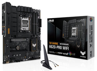 Asus TUF Gaming A620-PRO WIFI cena un informācija | Mātesplates | 220.lv