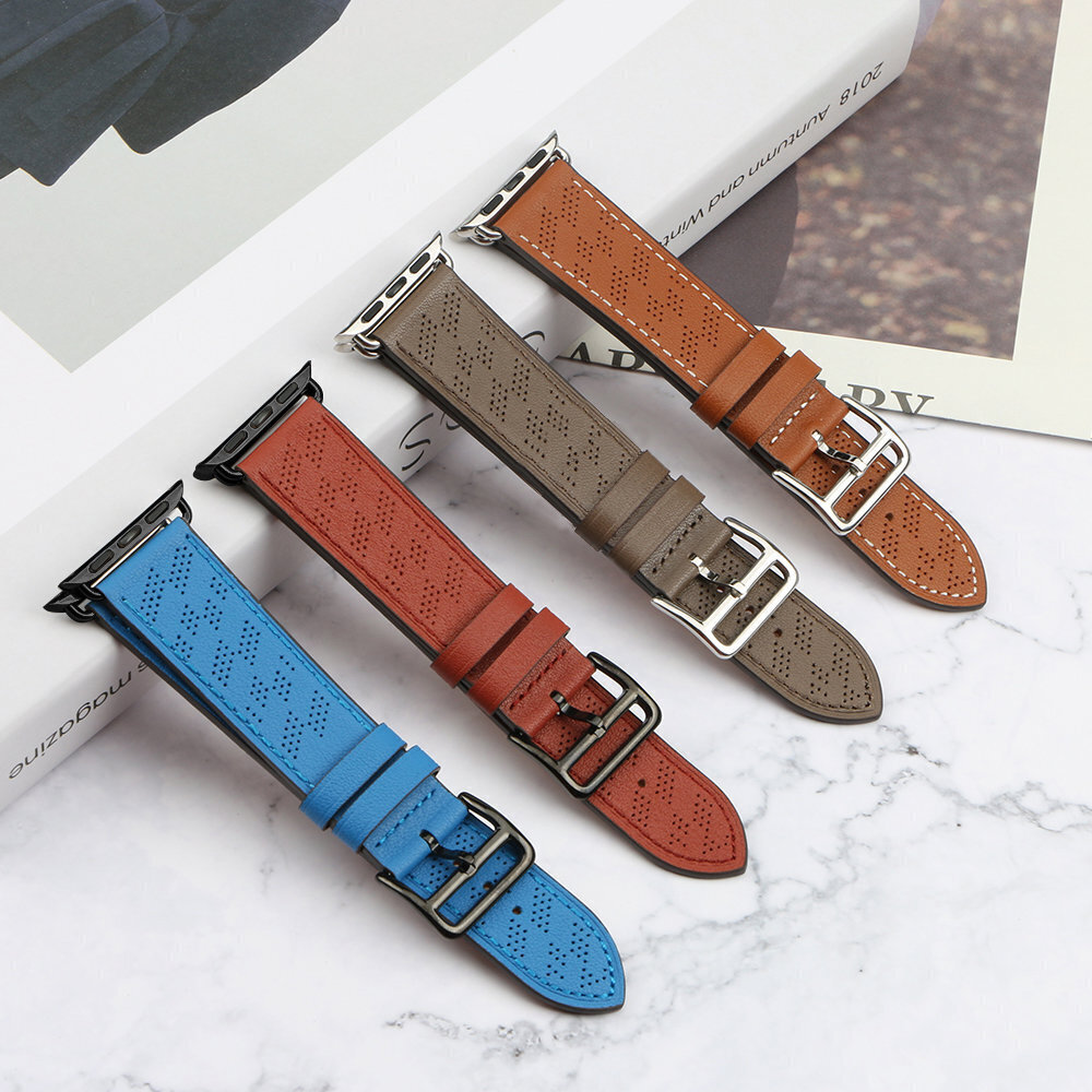 Strap Leather Bracelet cena un informācija | Viedpulksteņu un viedo aproču aksesuāri | 220.lv