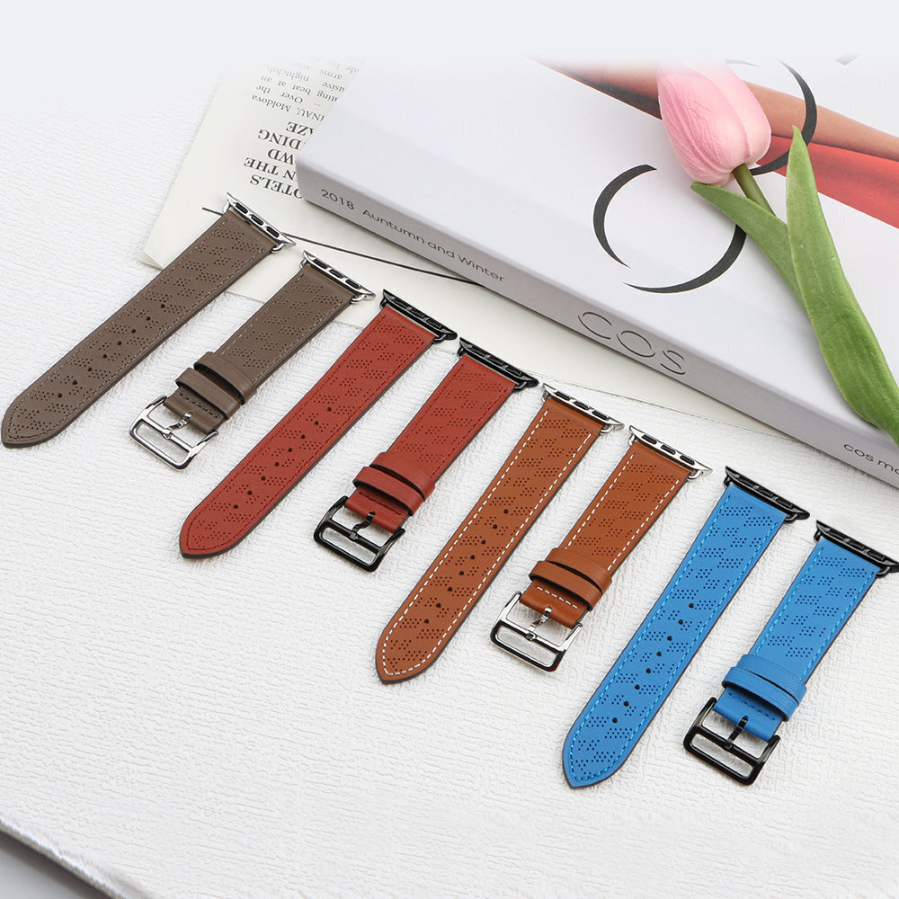 Strap Leather Bracelet cena un informācija | Viedpulksteņu un viedo aproču aksesuāri | 220.lv