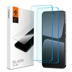 Spigen Glas.TR Slim 2 cena un informācija | Ekrāna aizsargstikli | 220.lv