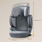 Autokrēsliņš Kinderkraft Xpand i-Size, 15-36 kg, Rocket Grey цена и информация | Autokrēsliņi | 220.lv