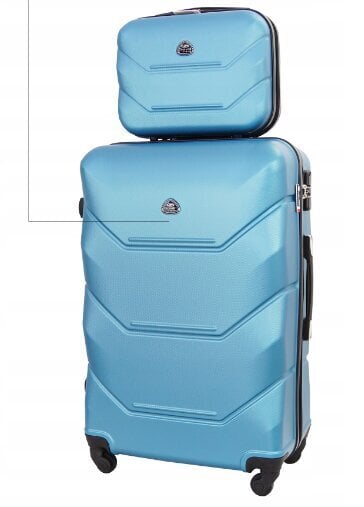 Koferu komplekts Medium XL, zils cena un informācija | Koferi, ceļojumu somas | 220.lv