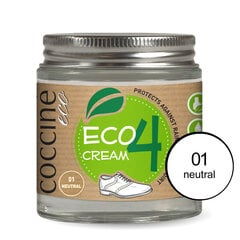 Экологичный бесцветный крем-пропитка для кожаной обуви (веган) - Coccine Eco Cream 4 (neutral), 100 ml цена и информация | Для ухода за обувью и одеждой | 220.lv