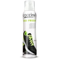 Dezodorants sporta apaviem ar sudraba un silīcija nanodaļiņām - Coccine Deo Fresh, 150 ml cena un informācija | Līdzekļi apģērbu un apavu kopšanai | 220.lv