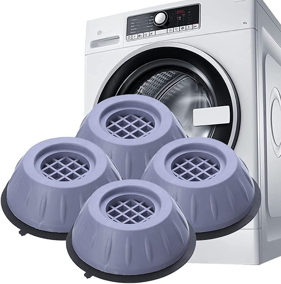 Pretvibrācijas paliktnis veļasmašīnai/trauku mazgājamai mašīnai, 4 gab cena un informācija | Lielās sadzīves tehnikas piederumi | 220.lv