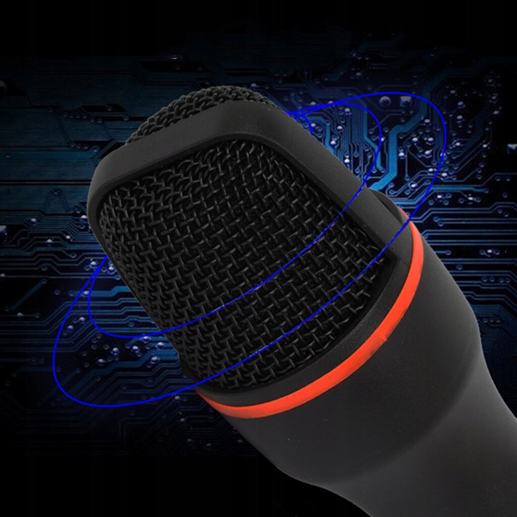 Mikrofons ar filtru un USB kabeli, audio ierakstīšanai, RGB apgaismojumu cena un informācija | Mikrofoni | 220.lv
