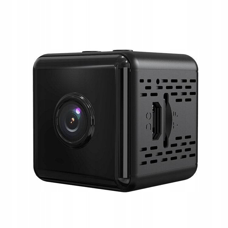 Mini kamera bezvadu novērošanas kubs Full HD video 1080p cena un informācija | Novērošanas kameras | 220.lv