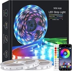Viedā LED lente 5050 RGB Bluetooth, 15 m цена и информация | Светодиодные ленты | 220.lv