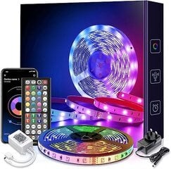 LED lente Smart RGB 5m WiFi+Bluetooth, IP65 цена и информация | Светодиодные ленты | 220.lv