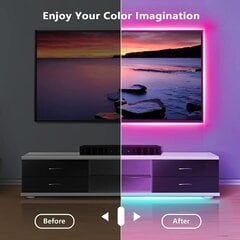 LED lente Smart RGB 10m WiFi+Bluetooth, IP65 цена и информация | Светодиодные ленты | 220.lv