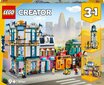 31141 LEGO® Creator Centrālā iela cena un informācija | Konstruktori | 220.lv