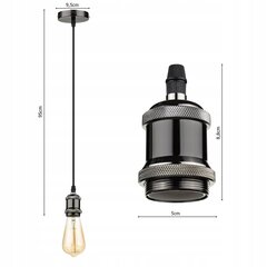Подвесная лампа Эдисона цена и информация | Настенный/подвесной светильник Eye Spot 11 BL, чёрный | 220.lv