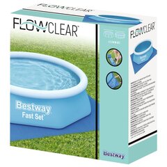 Bestway baseina pamatnes pārklājs Flowclear, 274x 274 cm цена и информация | Аксессуары для бассейнов | 220.lv