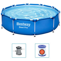 Bestway Steel Pro peldbaseins, 305x76 cm цена и информация | Бассейны | 220.lv