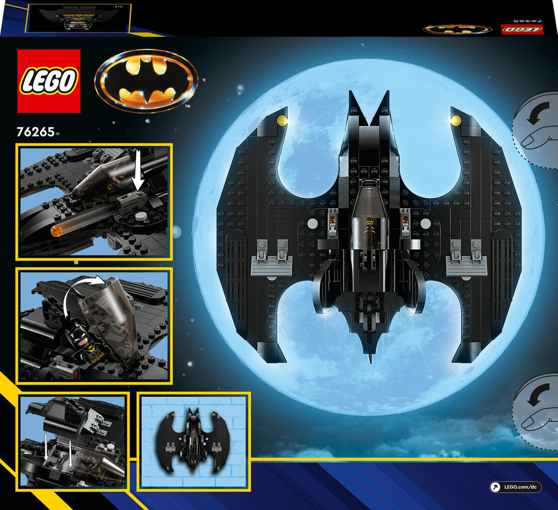 76265 LEGO® DC Batman Batwing: Бэтмен против Джокера цена | 220.lv