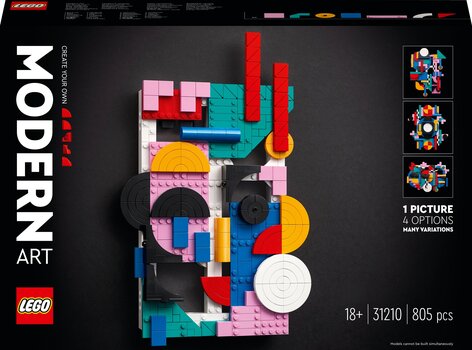 31210 LEGO® Art Modernā māksla cena un informācija | Konstruktori | 220.lv