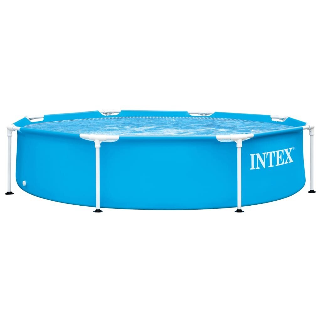 Intex baseins Metal Frame, 244x51 cm cena un informācija | Baseini | 220.lv