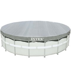 Intex baseina pārsegs Deluxe, apaļš, 488 cm, 28040 цена и информация | Аксессуары для бассейнов | 220.lv