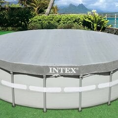 Intex baseina pārsegs Deluxe, apaļš, 488 cm, 28040 cena un informācija | Baseinu piederumi | 220.lv