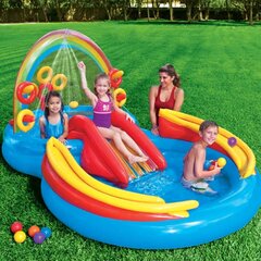 Intex baseins Rainbow Ring Play Center, 297x193 x135 cm, 57453NP cena un informācija | Baseini | 220.lv