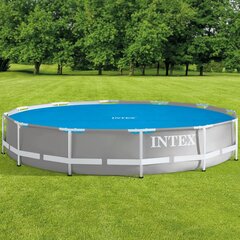 Intex solārais baseina pārsegs, zils, 348 cm, polietilēns цена и информация | Аксессуары для бассейнов | 220.lv