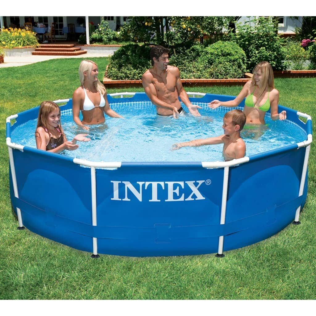 Intex baseins Metal Frame, 305x76 cm, 28200NP cena un informācija | Baseini | 220.lv