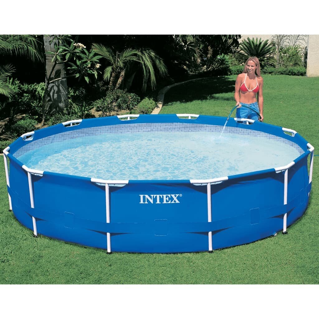 Intex baseins Metal Frame, 305x76 cm, 28200NP cena un informācija | Baseini | 220.lv