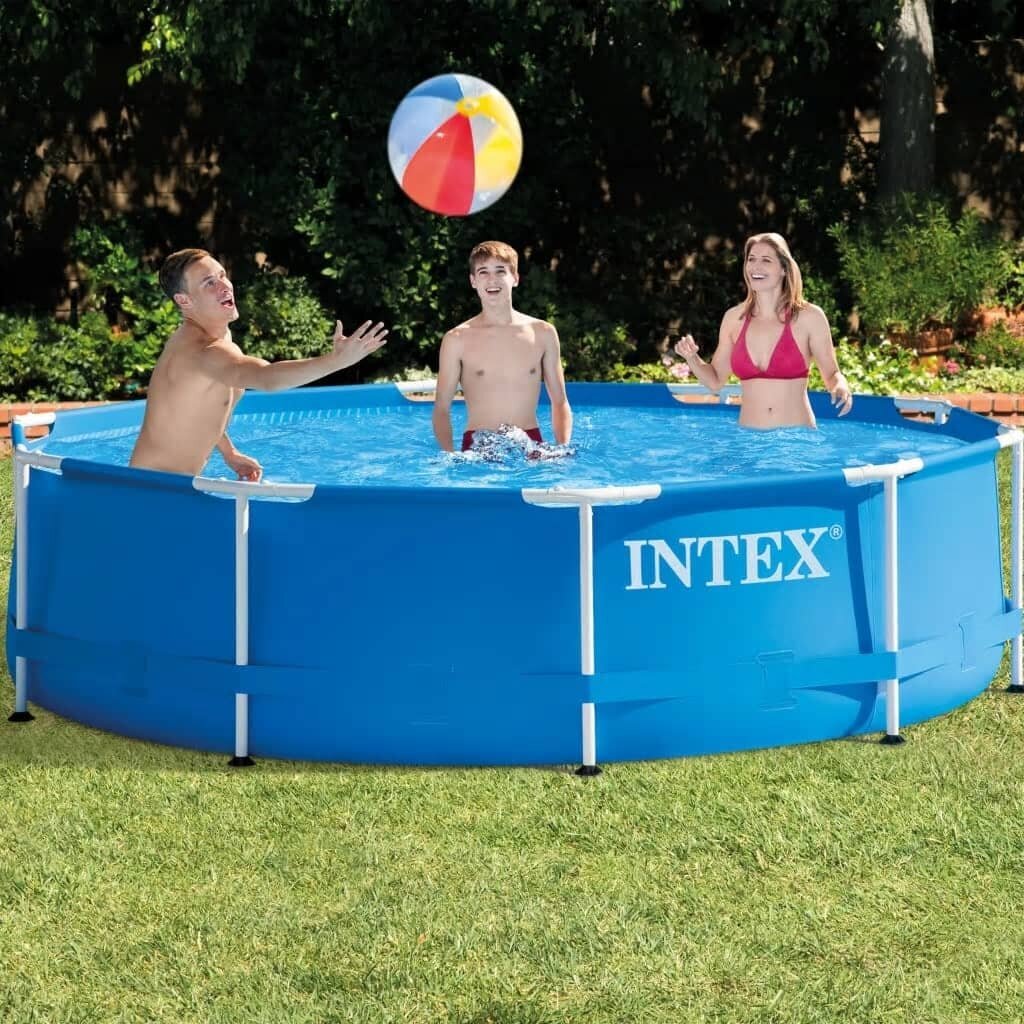 Intex baseins Metal Frame, 305x76 cm, 28200NP цена и информация | Baseini | 220.lv