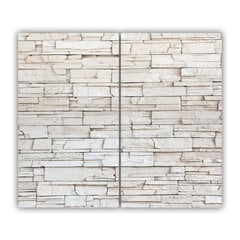 Tulup Griešanas dēlis, Balta akmens siena, 2x30x52 cm cena un informācija | Griešanas dēlīši | 220.lv