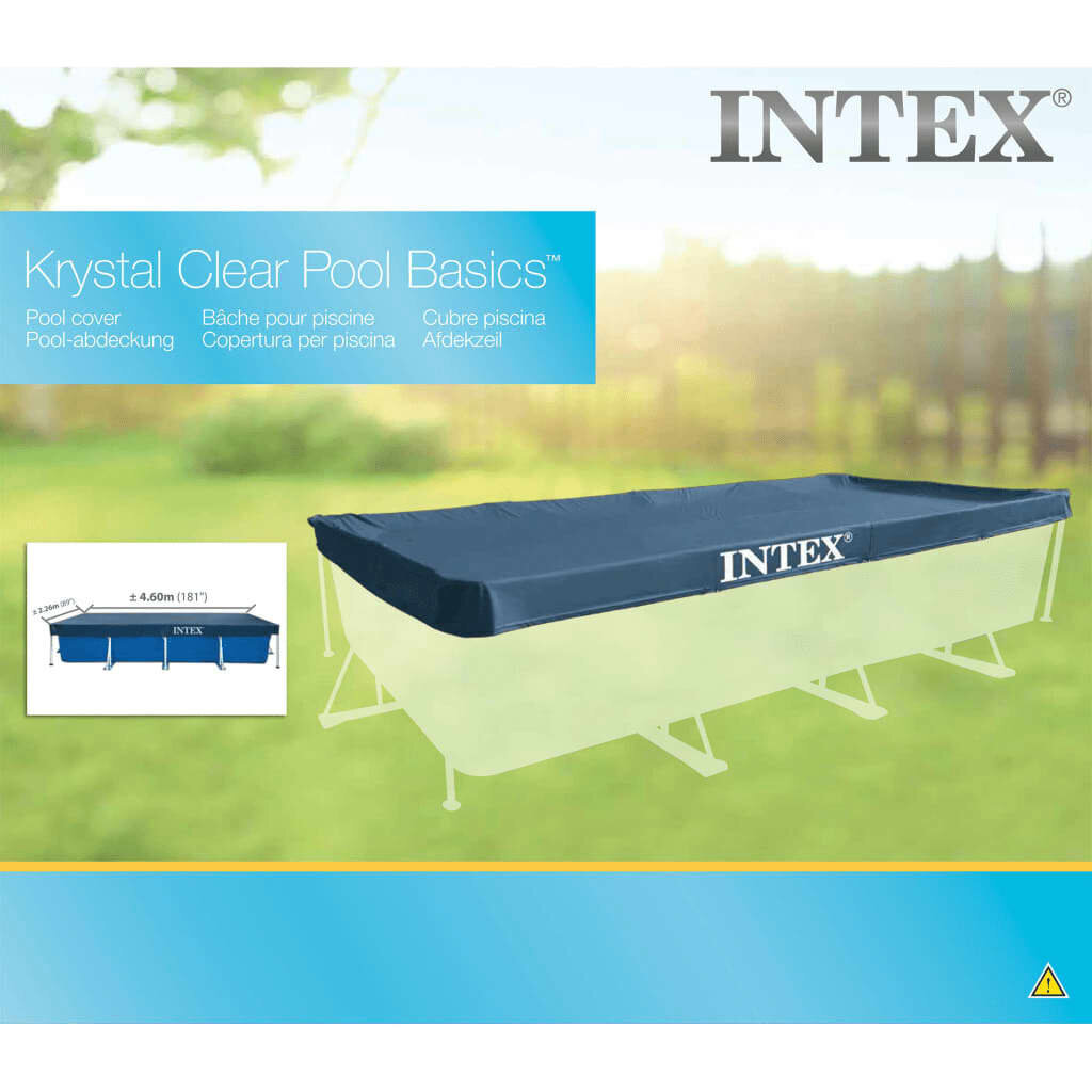 Intex baseina pārsegs, taisnstūra, 450x220 cm, 28039 cena un informācija | Baseinu piederumi | 220.lv