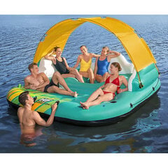 Bestway 5-vietīga peldoša piepūšamā sala Sunny Lounge, 291x265x83 cm cena un informācija | Piepūšamās rotaļlietas un pludmales preces | 220.lv