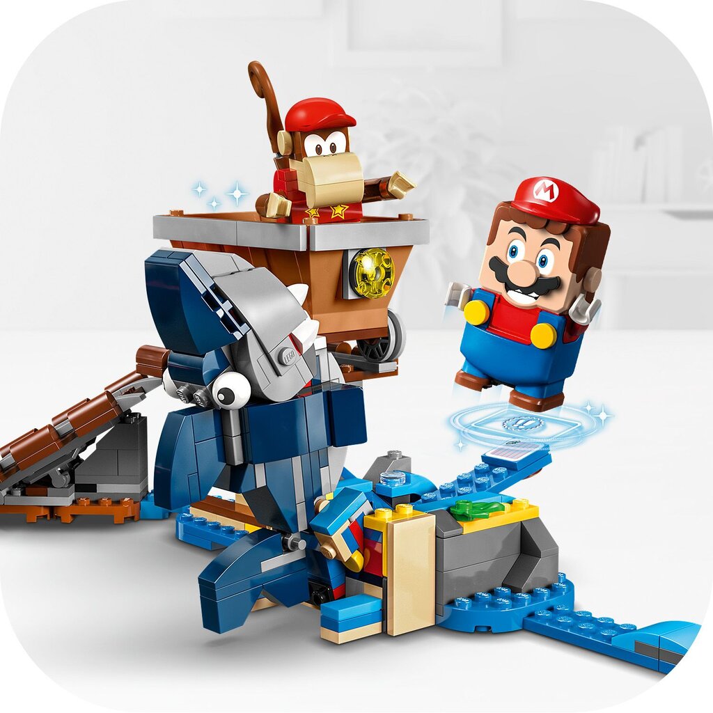 71425 LEGO® Super Mario Diddy Kong brauciena raktuvēs papildu komplekts cena un informācija | Konstruktori | 220.lv