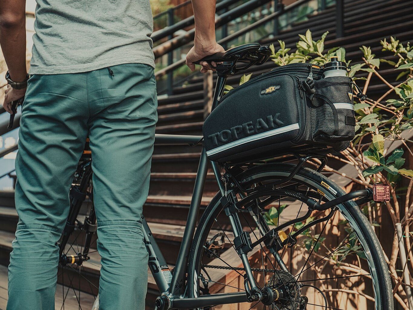 Topeak TetraRack R2 velosipēdu turētājs, ceļam/grants, aizmugurē cena un informācija | Velo bagāžnieki | 220.lv