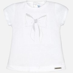 Mayoral детская блузка 6190*25, натурально-белый 8445445232852 цена и информация | Рубашки для девочек | 220.lv