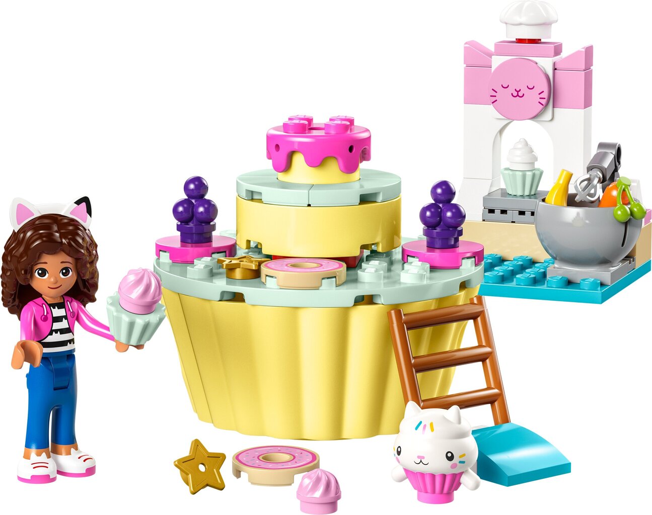 10785 LEGO® Gabby's Dollhouse Ēdienu gatavošana kopā ar Cakey cena un informācija | Konstruktori | 220.lv