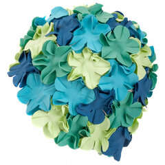 Aqua-Speed Bloom латексная шапочка для плавания, синяя/темно-синяя/зеленая цена и информация | Шапочки для плавания | 220.lv
