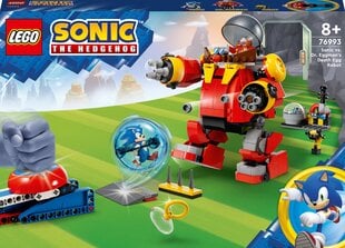 76993 LEGO® Sonic the Hedgehog Sonic pret Dr. Eggman Nāves olu-robotu цена и информация | Конструкторы и кубики | 220.lv