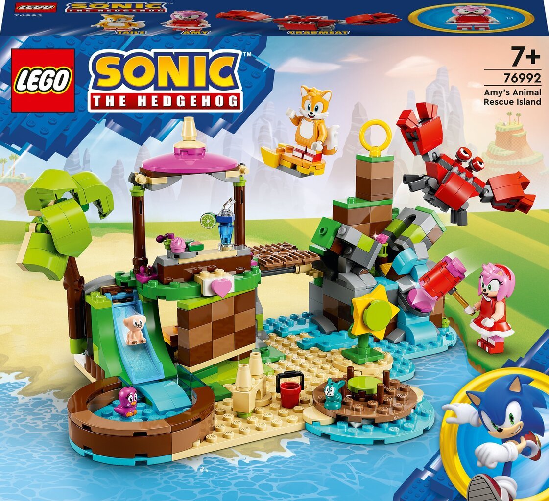 76992 LEGO® Sonic the Hedgehog Остров спасения животных Эми цена | 220.lv