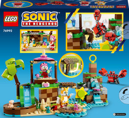 76992 LEGO® Sonic the Hedgehog Остров спасения животных Эми цена и информация | Конструкторы | 220.lv