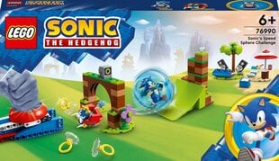 76990 LEGO® Sonic the Hedgehog Sonic ātruma lodes izaicinājums cena un informācija | Konstruktori | 220.lv