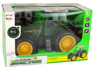 Зеленый и черный трактор с дистанционным управлением R/C цена и информация | Конструктор автомобилей игрушки для мальчиков | 220.lv