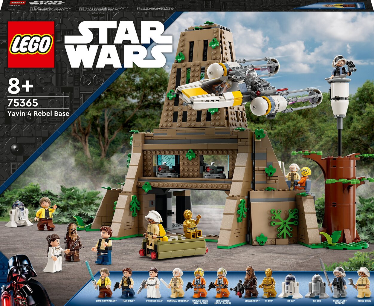 75365 LEGO® Star Wars Yavin Dumpinieku bāze 4 цена | 220.lv