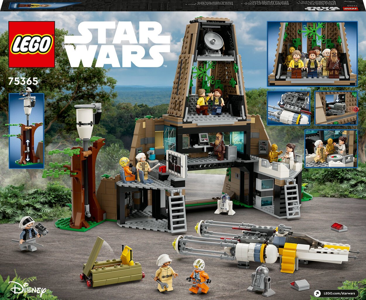 75365 LEGO® Star Wars Yavin Dumpinieku bāze 4 cena un informācija | Konstruktori | 220.lv