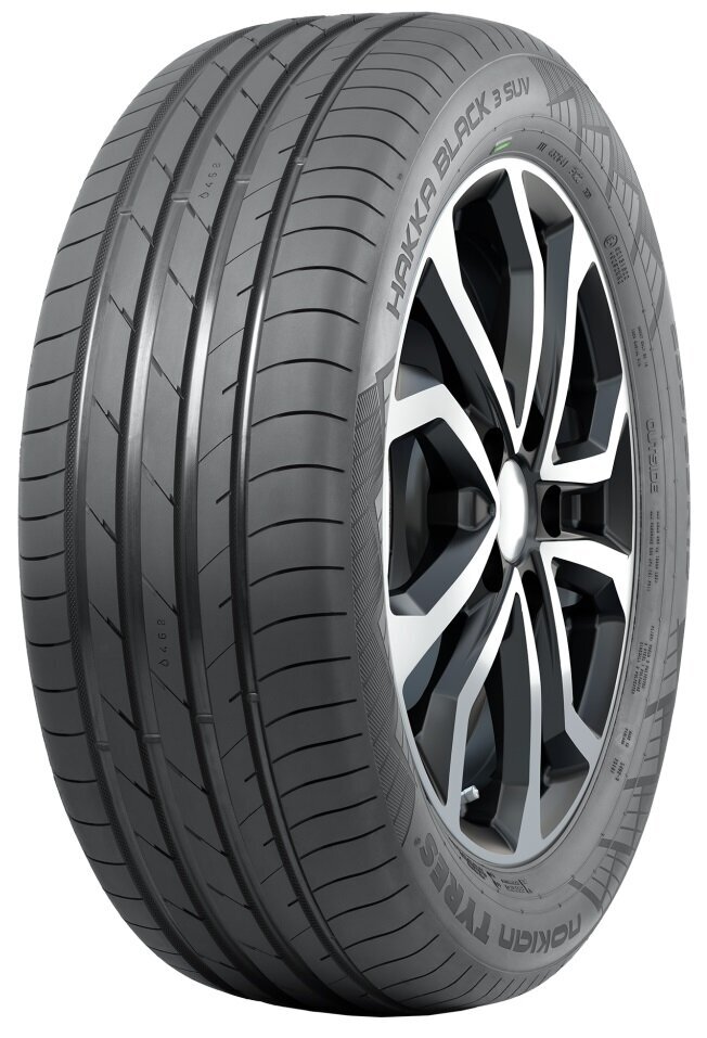 Nokian Tyre Hakka Black 3 SUV 265/45R20 108 Y XL цена и информация | Vasaras riepas | 220.lv