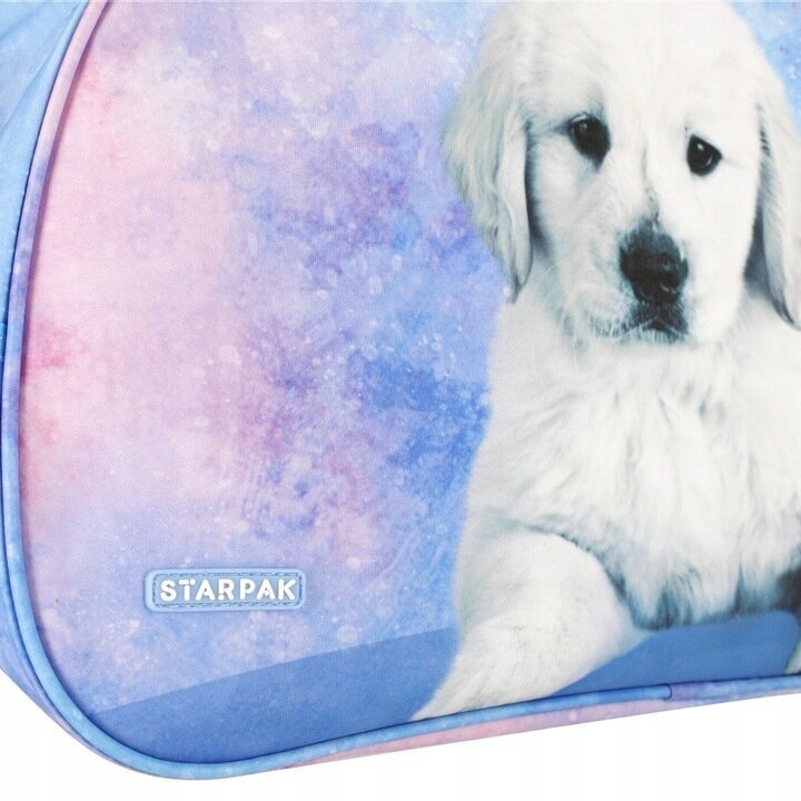 Bērnu sporta soma, Starpak Dog Galaxy 506513, 39x27x16 cm cena un informācija | Skolas somas | 220.lv